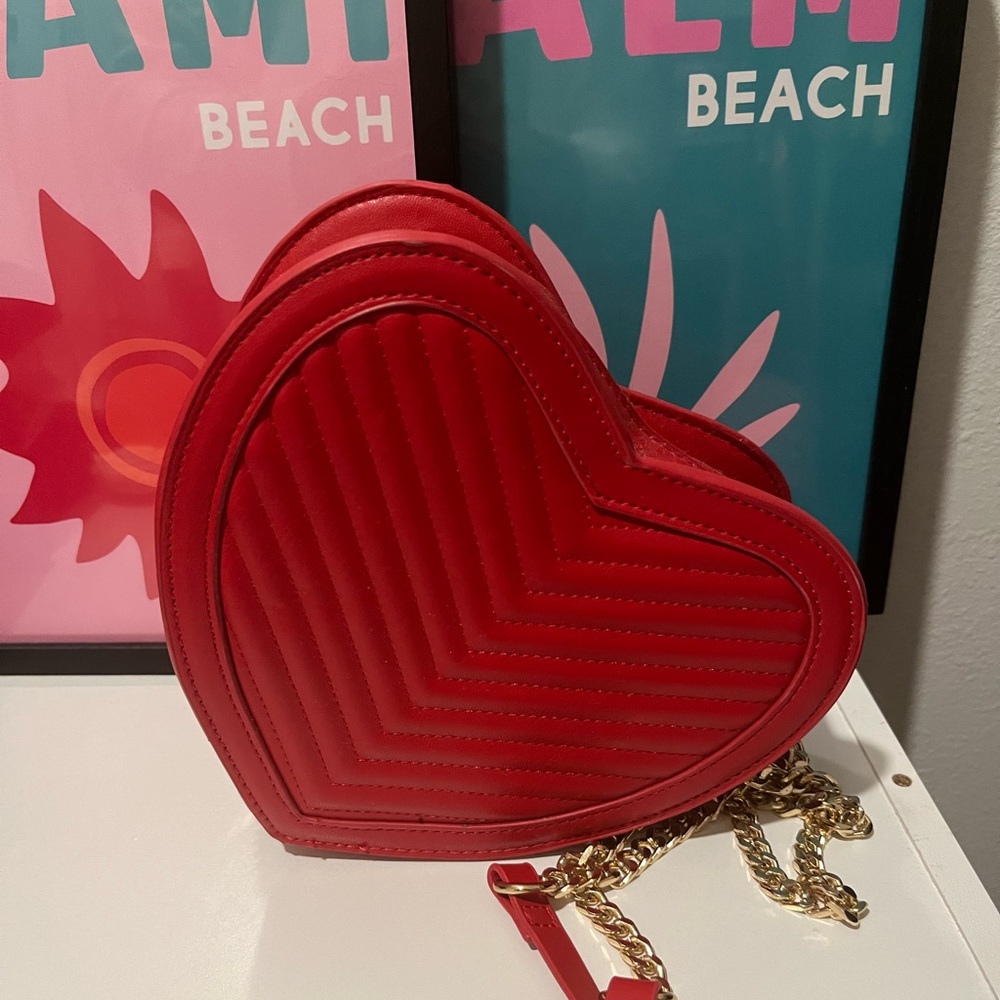 Heart shaped crossbody